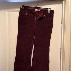 GLO Jeans Rich Brown Corduroy Pants